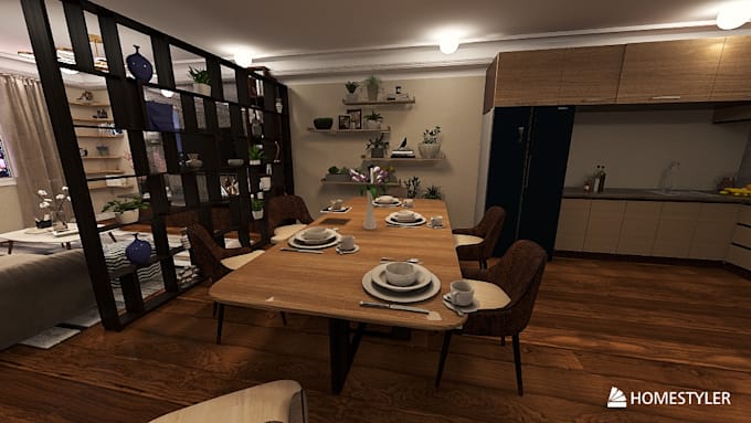 create realistic 3d living room design with homestyler