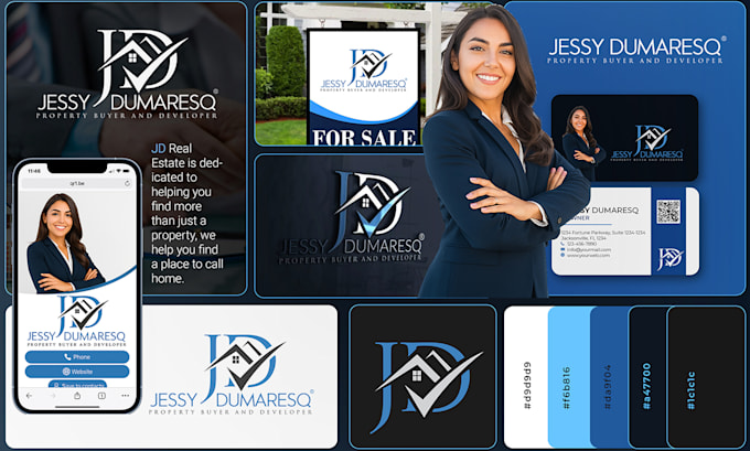 design logo and brand identity
