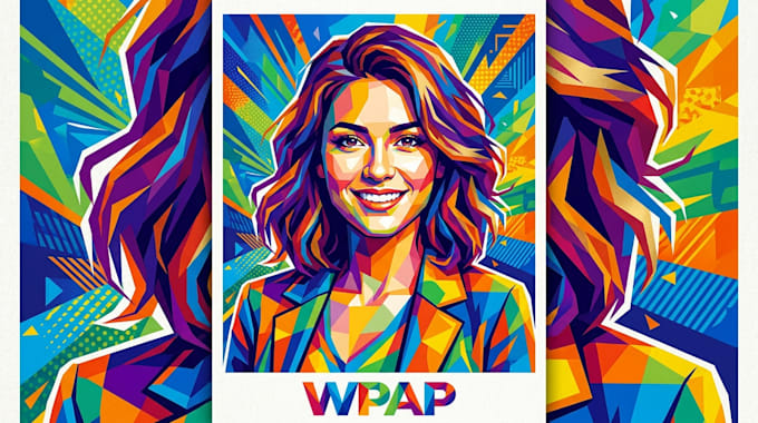 create your photo into awesome wpap pop art
