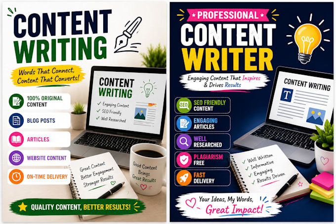write SEO optimized blog articles and website content