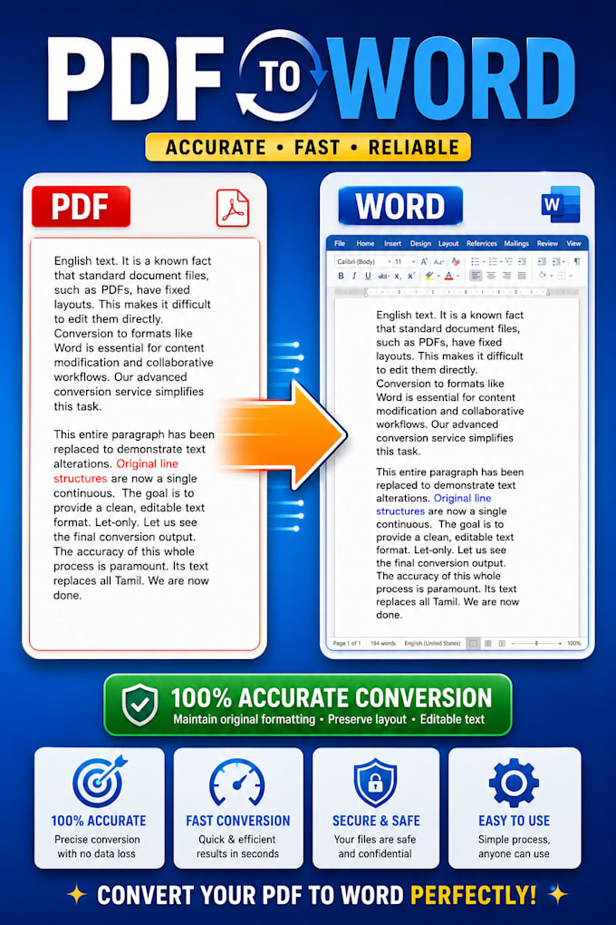 do tamil pdf to word typing and document conversion service