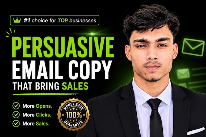 be email copywriter for nurture, sales, cold email sequences
