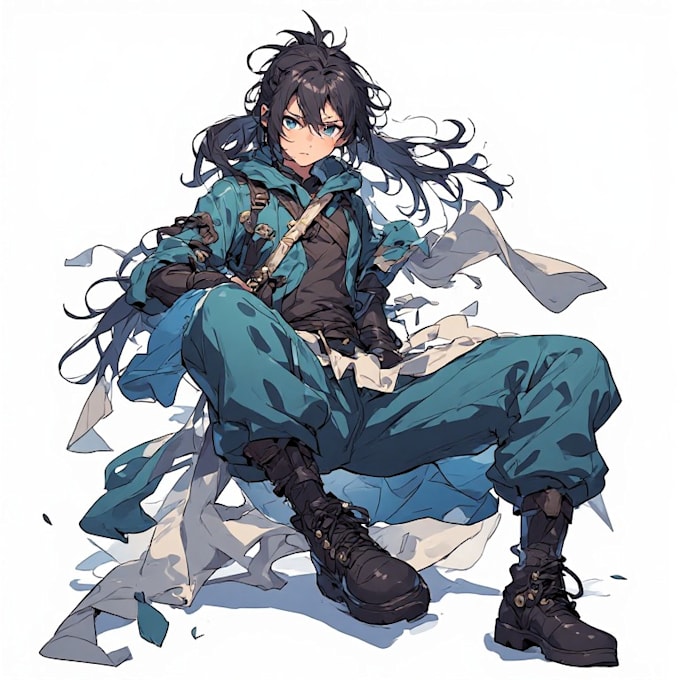 custom anime or game style characters
