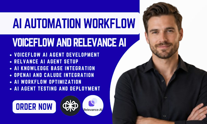 ai automation workflows voiceflow ai agent relevance ai agent relevance ai setup