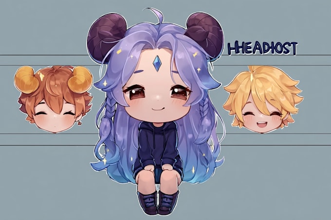 draw cute chibi illustration