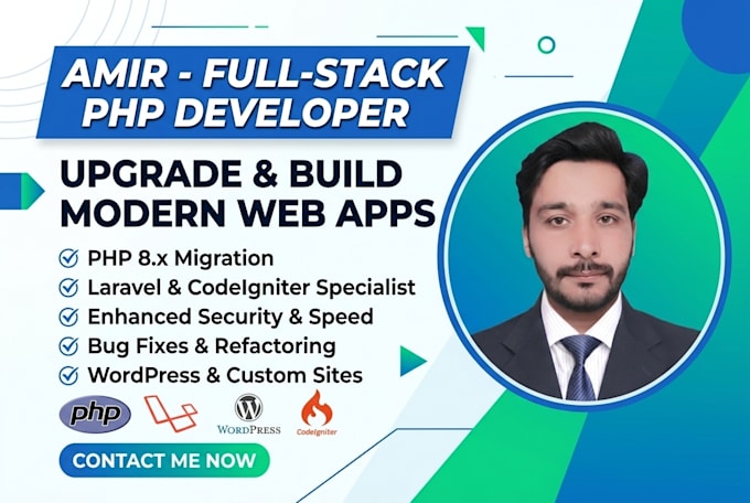 do develop, fix bugs and upgrade php websites