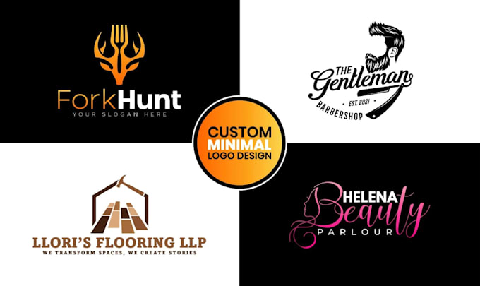 design extremely luxury and elegant business logo creation