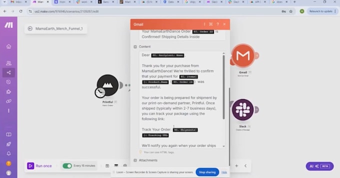 build make com, n8n workflow, zapier automation workflows shopify, esty, CRM