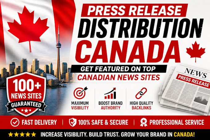 do canada press release distribution PR writing canada business, startup, crypto