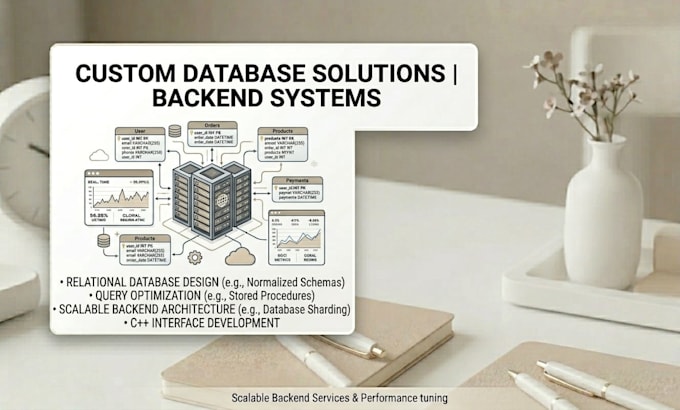 provide expert c plus plus development and sql database architecture