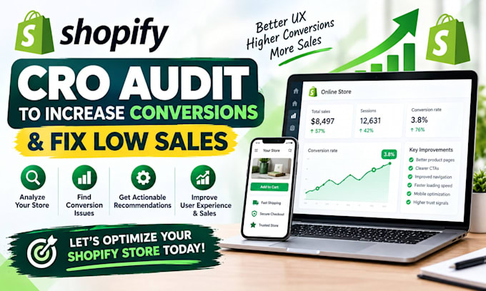 do a shopify conversion rate optimization cro audit