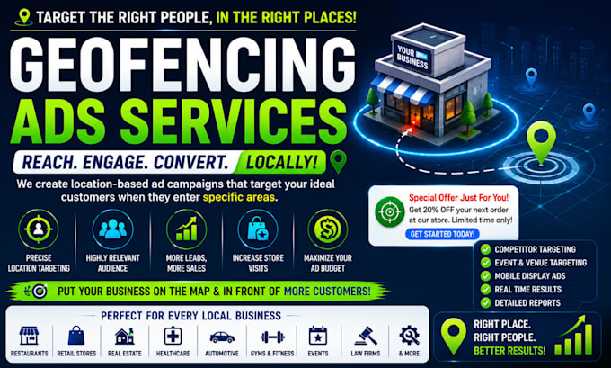 create and manage high converting geofencing ads