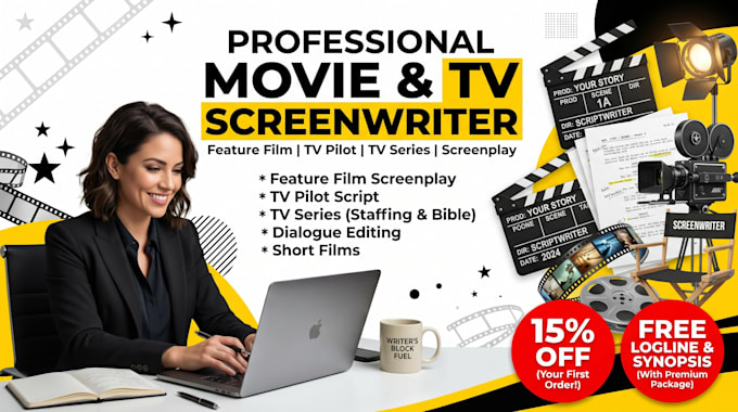 movie script feature film script , tv pilot and tv series screenwriting
