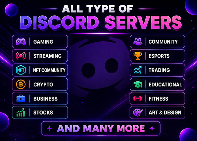 setup gaming discord server