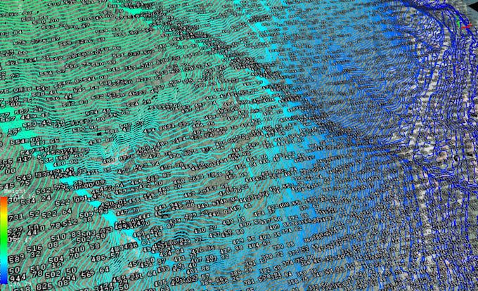 process lidar point cloud data into dtm, dsm, dem, and contour lines