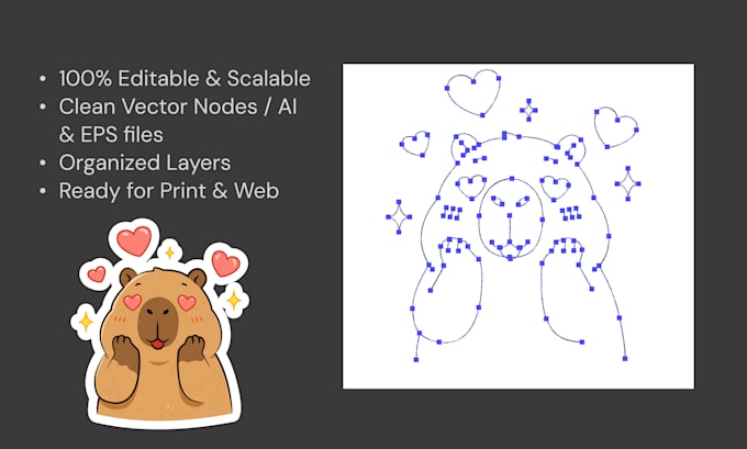 design custom vector stickers for telegram, whatsapp