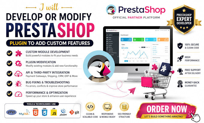develop or modify prestashop plugin to add custom features