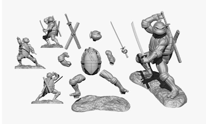 repair stl files figurine fix mesh errors and optimize for 3d printing