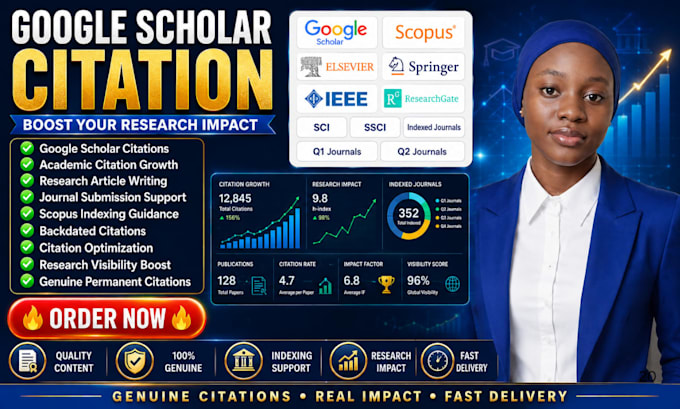 create and optimize your google scholar citation and profile