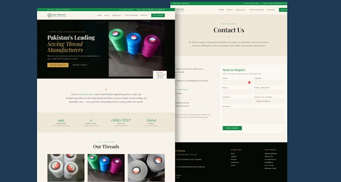 build a small business website with ai