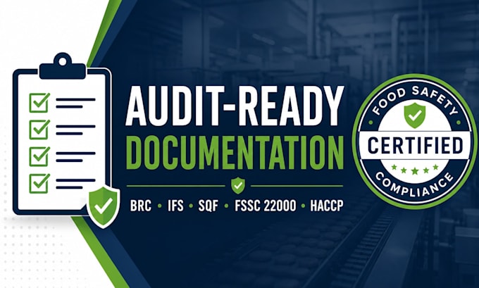 prepare your facility for brc, ifs, sqf, fssc audit