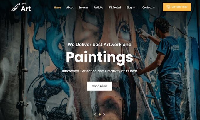 build squarespace painter website art portfolio website gallery exhibition site