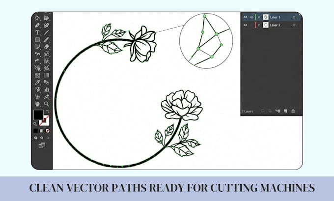 design custom svg dxf files for cricut and laser cut