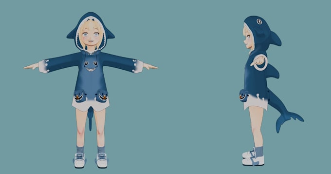 create 3d anime characters