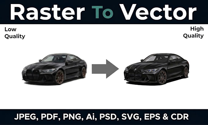 vectorize logo,vector tracing,redraw and convert to vector quickly