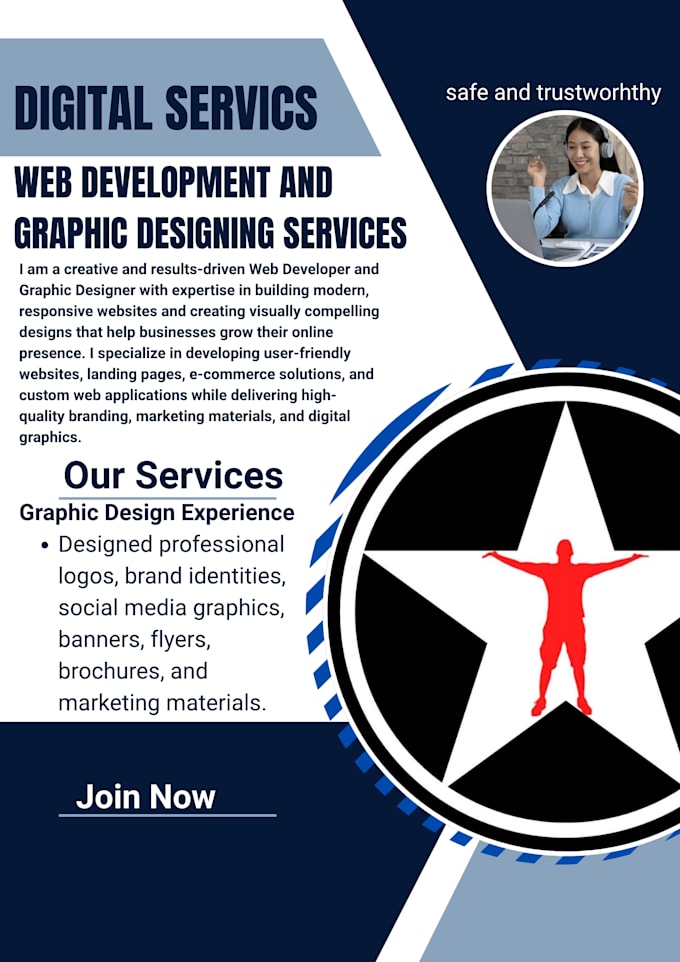 get professional website and graphic designing service