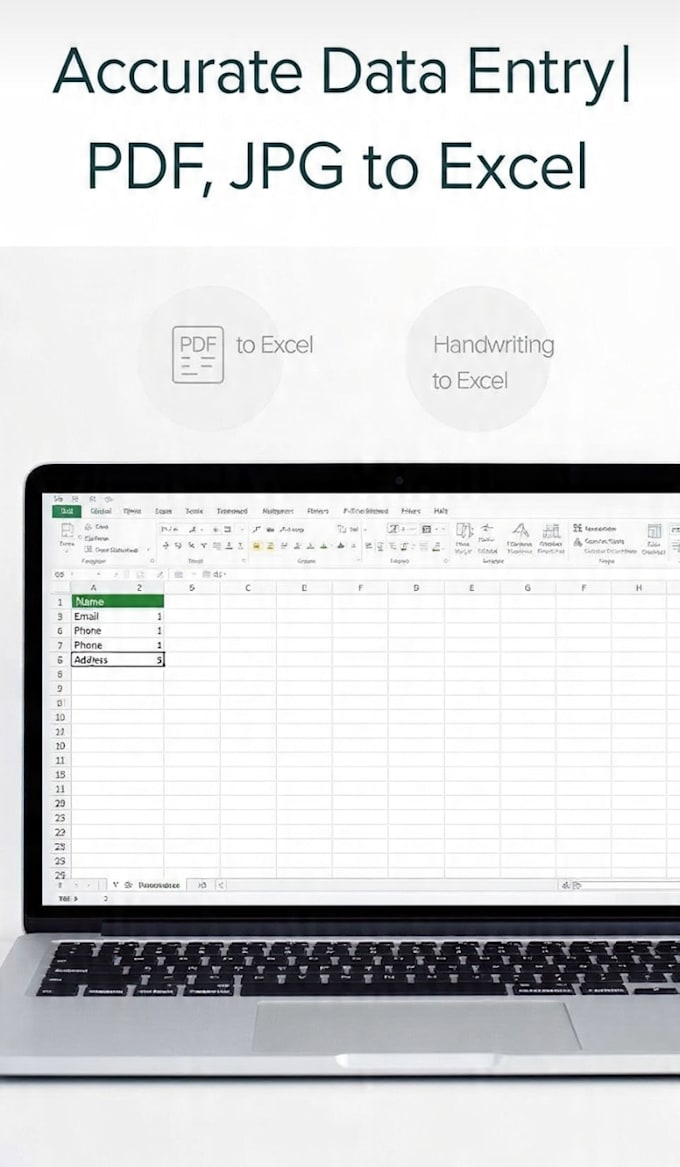 do accurate excel data entry and spreadsheet cleanup