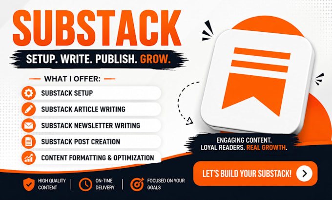 do substack setup write substack newsletter articles and posts
