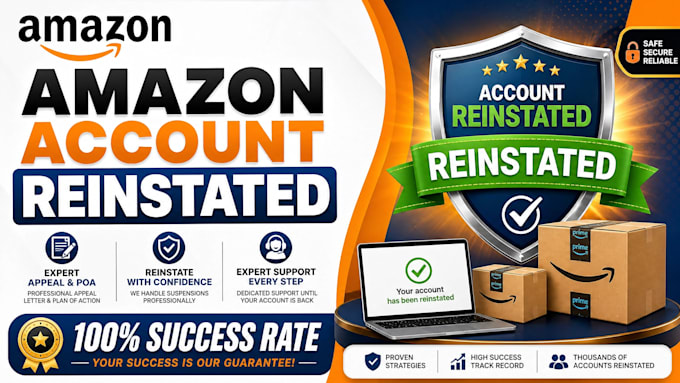 do amazon account reinstatement, suspension appeal poa