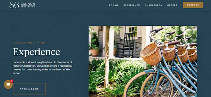 design travel website, travel agency website, vacation rental website