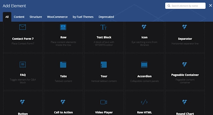 design a wordpress website with elementor