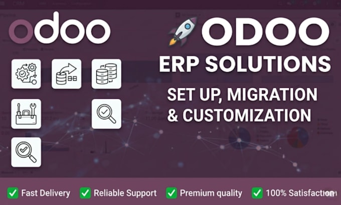 setup, develop, customize, implement and deploy odoo erp solutions
