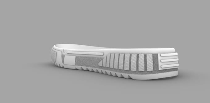 do 3d shoe sole models, 3d sole design for printing and animation