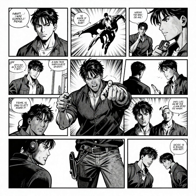 do comic book, comic illustration, comic graphic novel comic strip comic artist