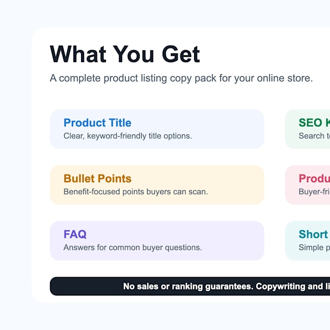 optimize your etsy shopify product listing
