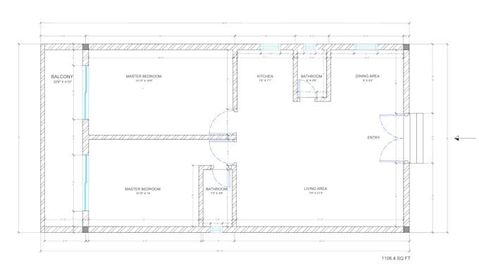 draw 2d autocad plans