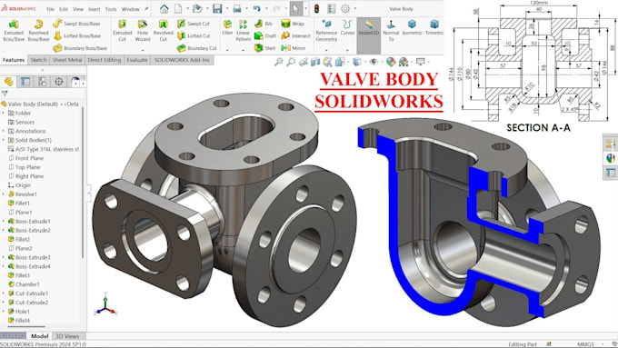 create manufacturing ready machine components and industrial cad design
