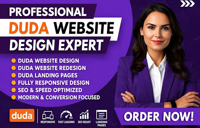 build duda website, duda website redesign, duda landing page duda website expert