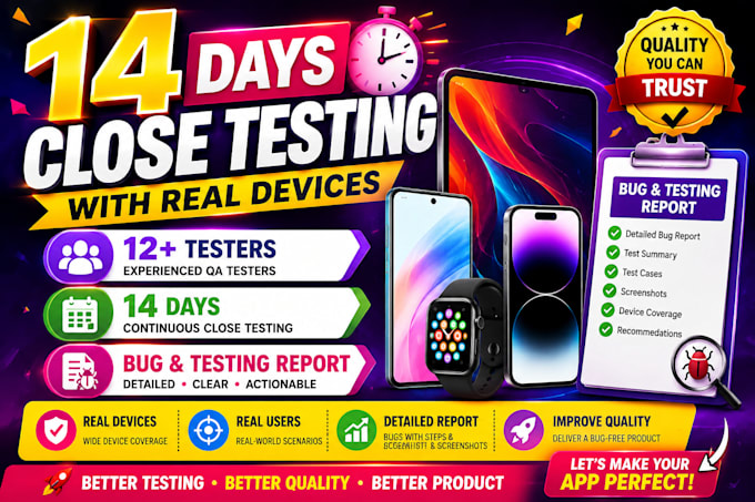 provide 12 testers google play testers play console closed testing