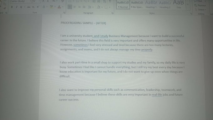help with english translation and grammar correction