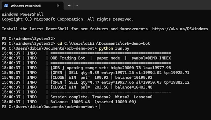 build, fix and automate your python algo trading bot