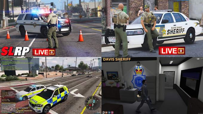 develop fivem fivepd cops, lspd, sheriff server based on qbcore nopixel inspire