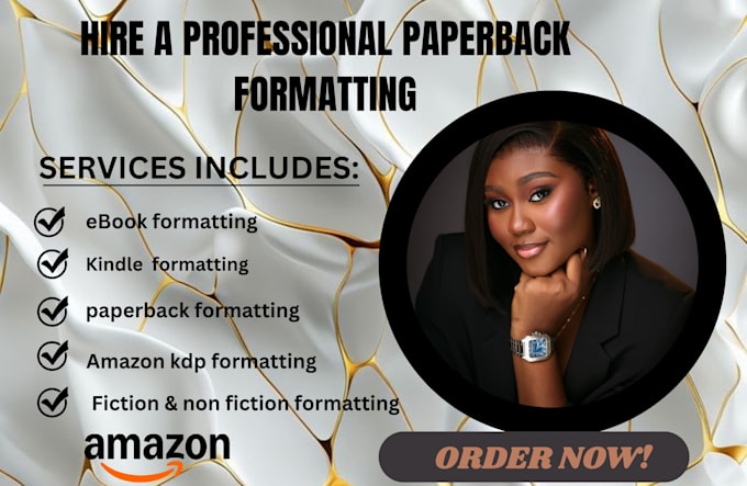 do professional paperback formatting and book formatting for authors UK