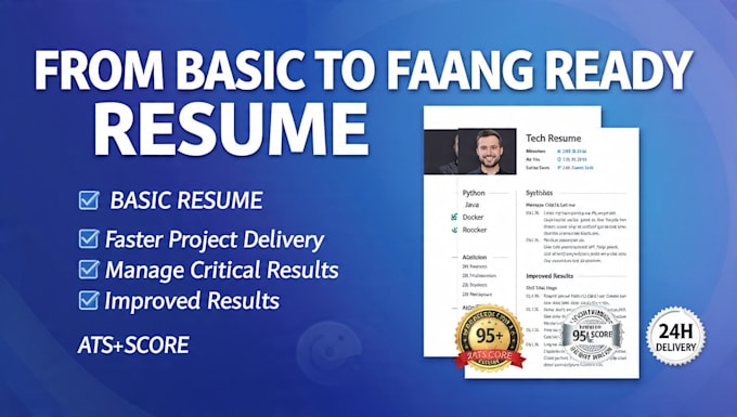 write faang software engineer resume with high ats score