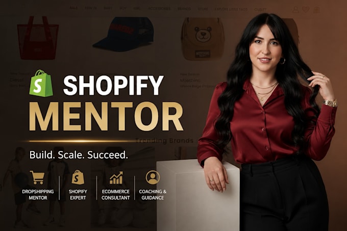 dropshipping coach shopify mentor ecommerce consultant shopify coaching manager