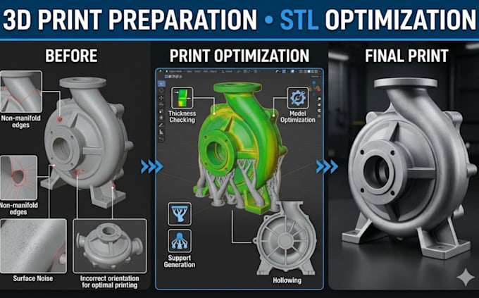 create, repair, modify fix edit stl file repair 3d scan cleanup obj 3mf printing